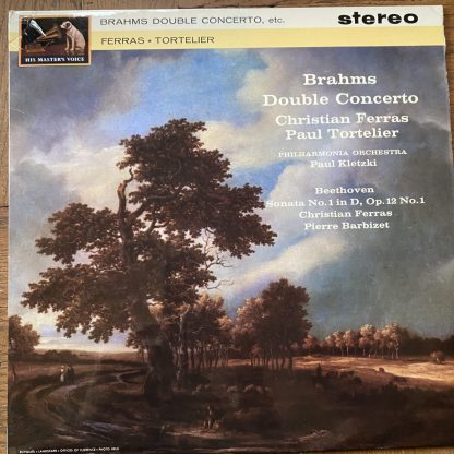 ASD 549 Brahms Double Concerto / Christian Ferras / Paul Tortelier