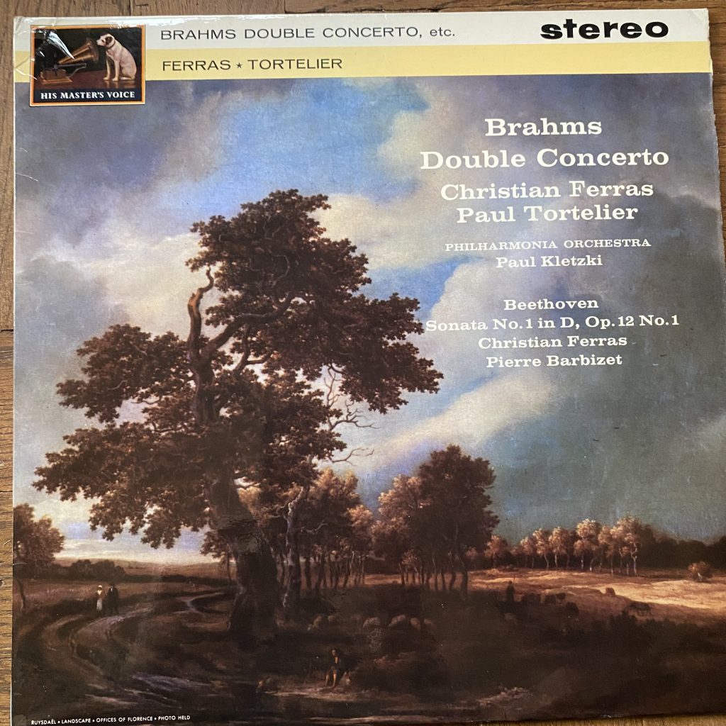ASD 549 Brahms Double Concerto / Christian Ferras / Paul Tortelier