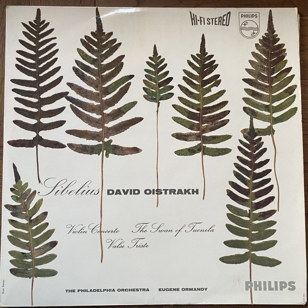 SABL 195 Sibelius Violin Concerto / David Oistrakh