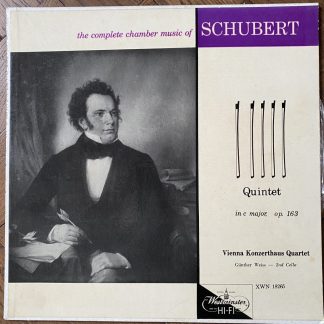 XWN 18265 Schubert Quintet in C major Op. 163 / Vienna Konzerthaus Quartet