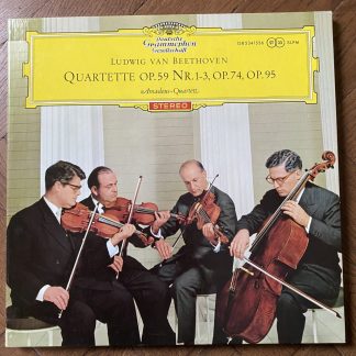 38 534/536 Beethoven Quartets Op. 59 1-3 & Op. 74, Op.95
