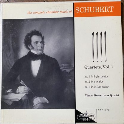 XWN 18472 Schubert String Quartets Vol. 1 / Vienna Konzerthaus Quartet
