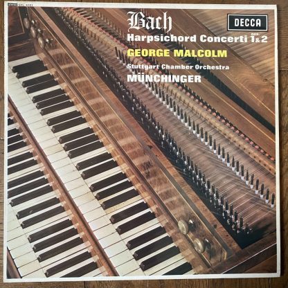 SXL 6101 Bach Harpsichord Conc. 1 & 2 / Malcolm