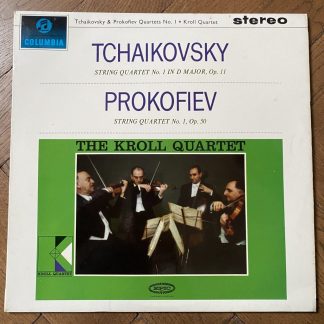 SAX 2507 Tchaikovsky / Prokofiev String Quartets / Kroll Quartet B/S