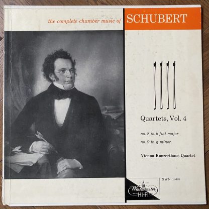 XWN 18475 Schubert String Quartets Vol. 4