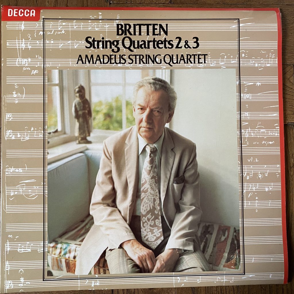 SXL 6893 Britten String Quartets 2 & 3 / Amadeus String Quartet