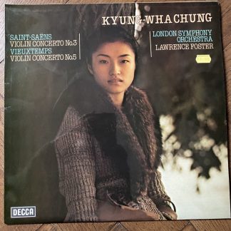 SXL 6759 Saint-Saens / Vieuxtemps Violin Concertos / Kyung-Wha Chung