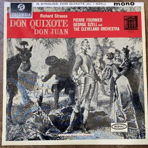 33CX 1852 Richard Strauss Don Quixote / Pierre Fournier / Szell / Cleveland Orch B/G