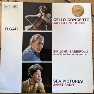 ASD 655 Elgar Cello Concerto / Jacqueline Du Pre / Barbirolli LSO S/C