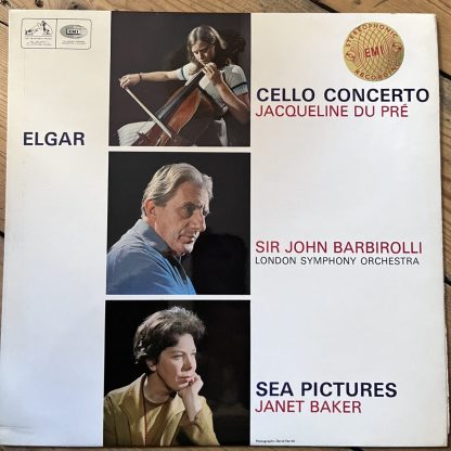 ASD 655 Elgar Cello Concerto / Jacqueline Du Pre / Barbirolli LSO S/C