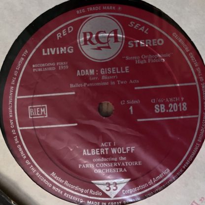 SB 2018 Adam Giselle / Albert Wolff
