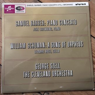 SAX 2575 Barber Piano Concerto / W. Schuman Song of Orpheus