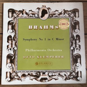 SAX 2262 Brahms Symphony No. 1 / Klemperer / Philharmonia E/R