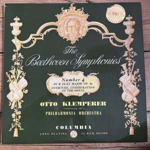 SAX 2354 Beethoven Symphony No.4 / Klemperer / Philharmonia E/R