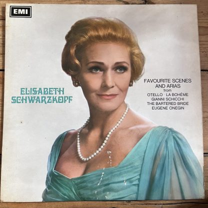 SAX 5286 Elisabeth Schwarzkopf Favourite Scenes And Arias E/R