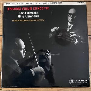 SAX 2411 Brahms Violin Concerto / David Oistrakh / Klemperer / FRNO E/R