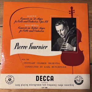 LXT 2968 Haydn Boccherini Cello Concertos / Pierre Fournier / Munchinger O/G