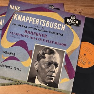 LXT 5065/66 Bruckner Symphony 4 / Knappertsbusch / VPO O/G 2 LP set